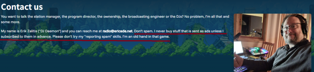 Yeah. All sour system admin with a chip on my should for all those nice spammers in the world.
